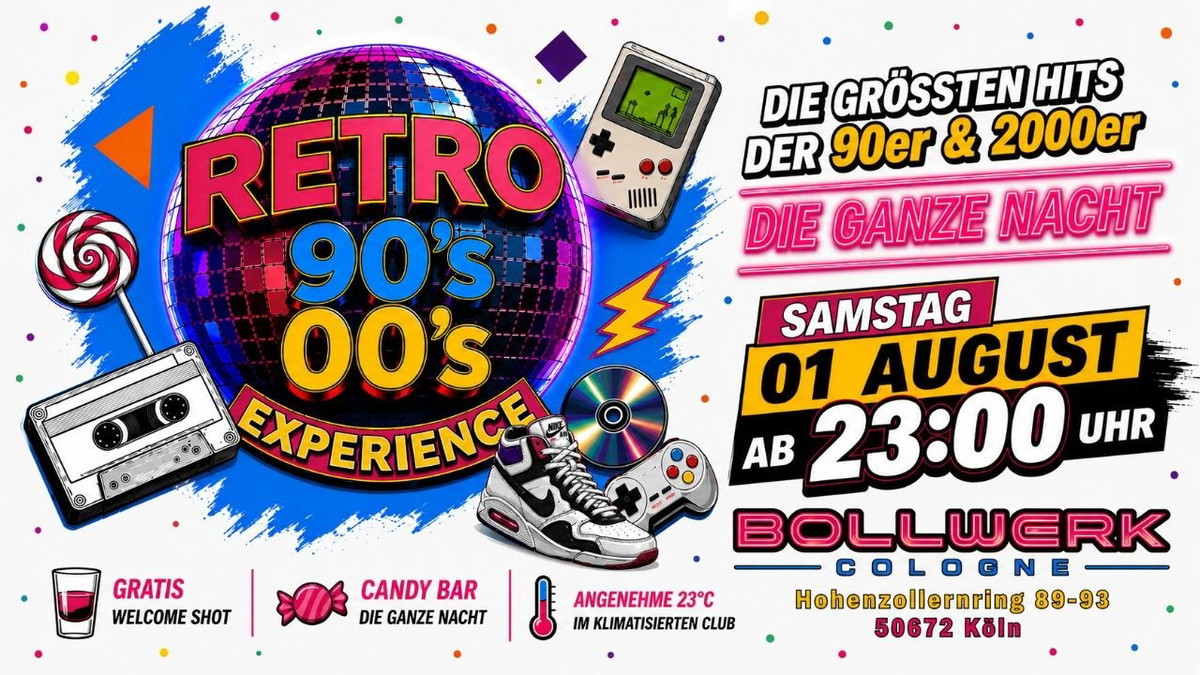 Titelbild der Veranstaltung Retro Experience