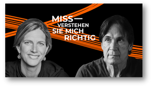 MISSVERSTEHEN SIE MICH RICHTIG Jean-Remy von Matt zu Gast bei Maja Göpel