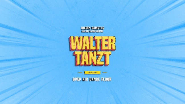 Herr Walter tanzt ✨