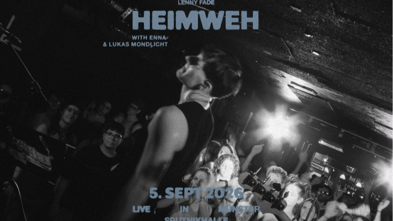 Titelbild der Veranstaltung "Heimweh" - lenny fade goes Münster