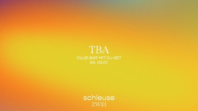 Club-Bar mit DJ-Set – TBA