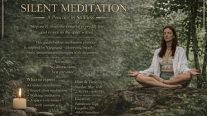 TEMPLE OF SILENCE A Practice in Stillness Silence Meditation