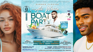 "ALL WHITE" BOAT PARTY - SUMMER FINALE (LATIN/AFRO/RNB/URBAN)