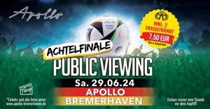 Public Viewing: Deutschland -Achtelfinale