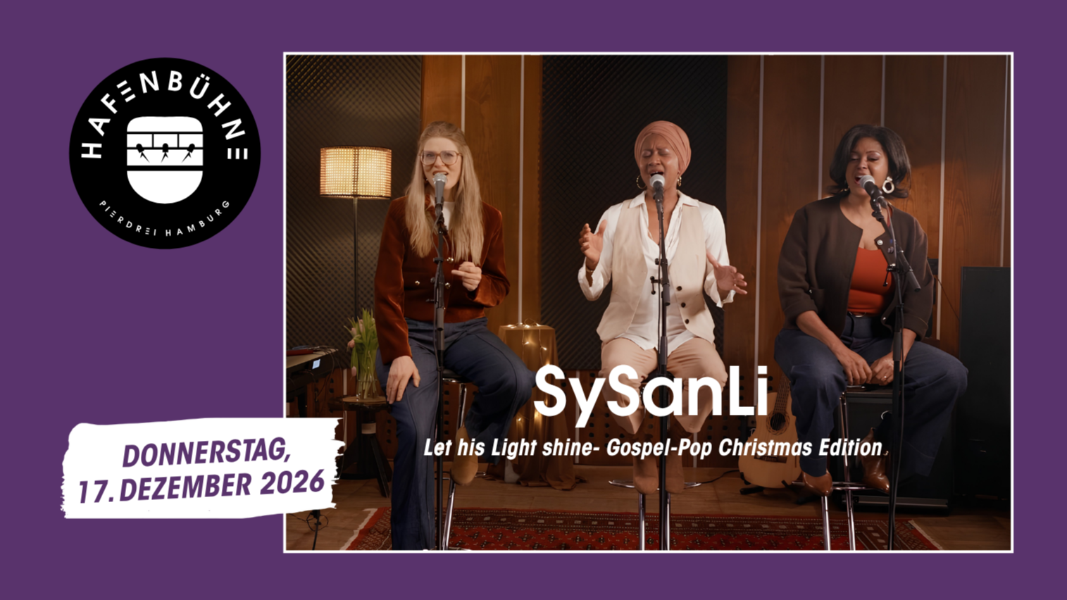 SySanLi "Let his Light shine - Gospel-Pop Christmas Edition"