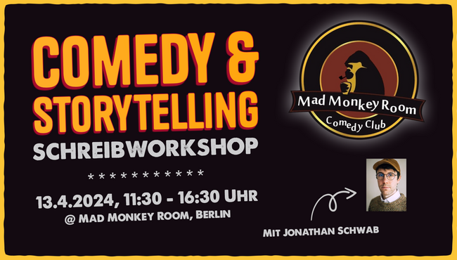 Schreibworkshop: Comedy & Storytelling
