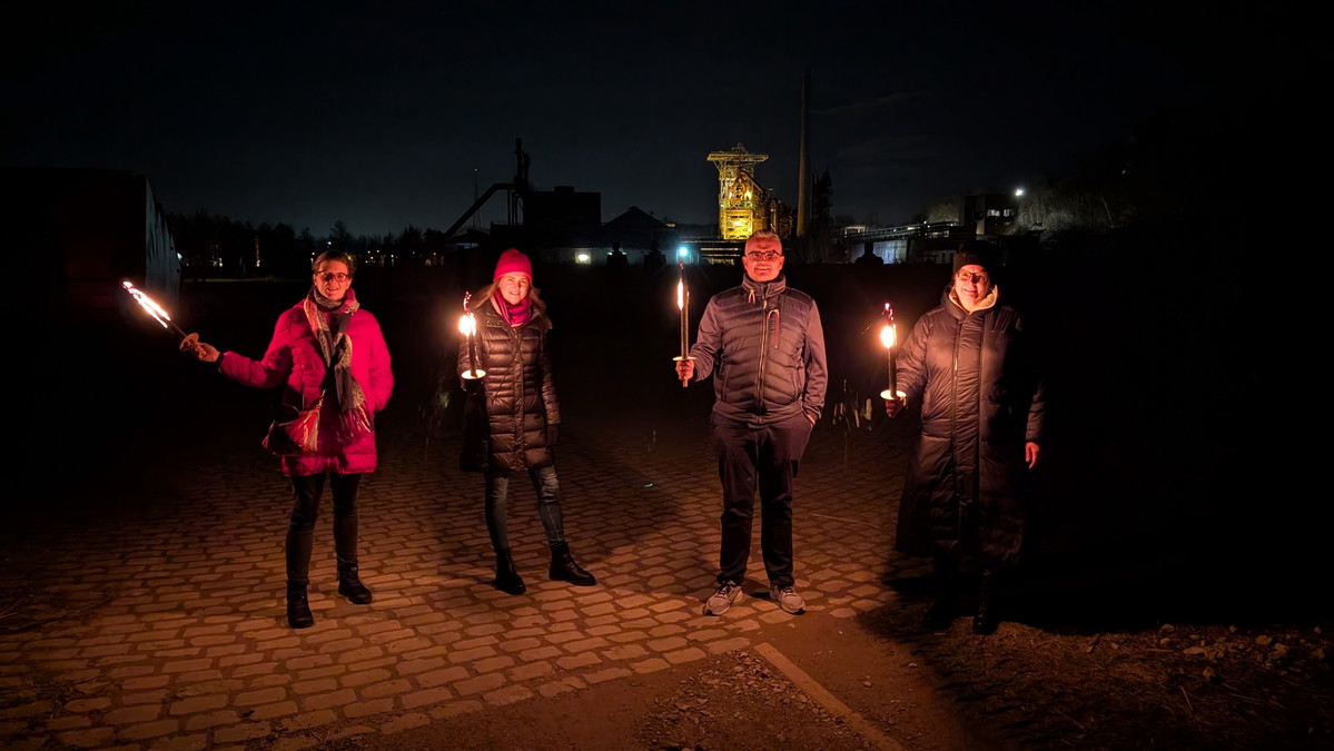 Öffentliche Fackel-Führung in Hattingen