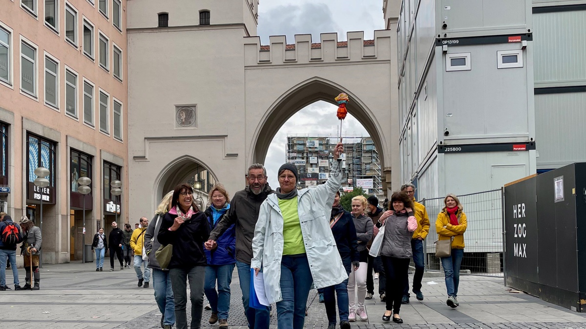 Mutspuren in München - Wege der Zivilcourage