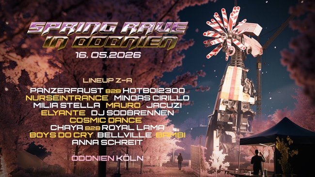 SPRING RAVE IN ODONIEN x ART OF HOUSE x ART OF URBAN LIFE 16.05.26