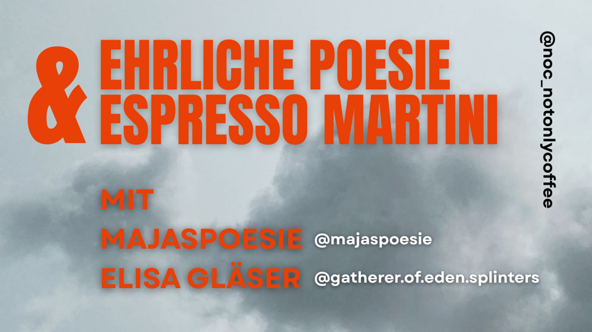 Ehrliche Poesie & Espresso Martini