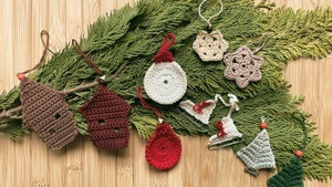 Create & Yap – Anhänger häkeln für Geschenke & Tannenbaum