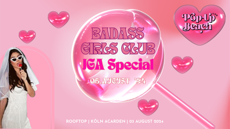 BADASS Girlsclub - JGA Special: Ein Beach für euren ultimativen  Junggesellinnenabschied. Die Bachelorette Party, die keine Braut verpassen darf