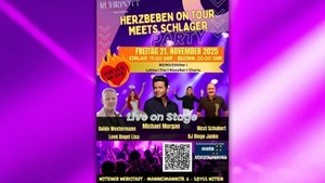 HERZBEBEN ON TOUR MEETS SCHLAGER PARTY