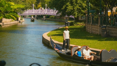 Gondelfahrt im Schlosspark Nymphenburg