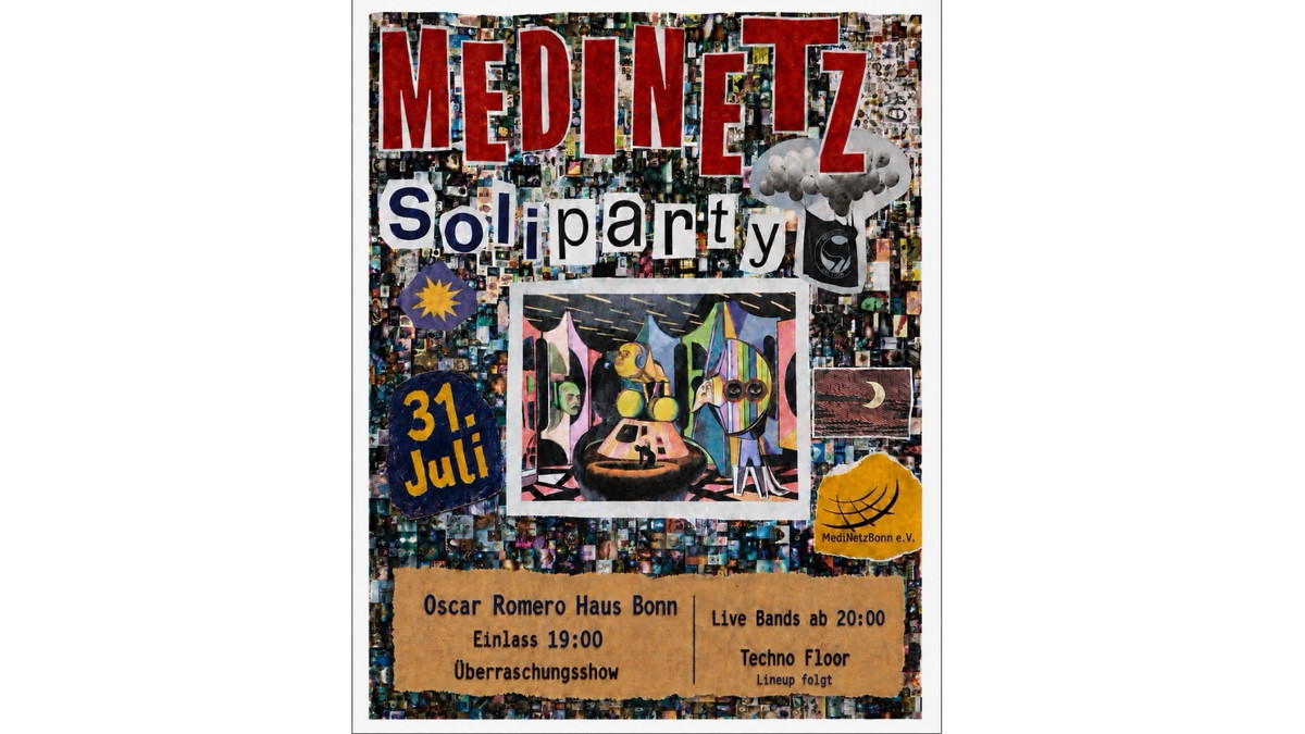 Titelbild der Veranstaltung MediNetz Soliparty