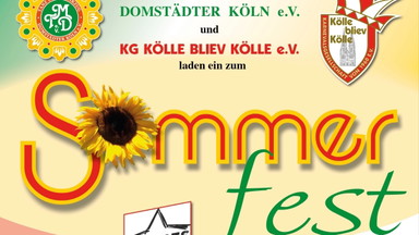 Sommerfest der Domstädter Köln & der KG Kölle bliev Kölle