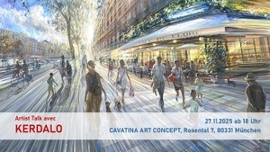 Artist Talk mit Kerdalo am 27. 11. 2025 // Cavatina Art Concept