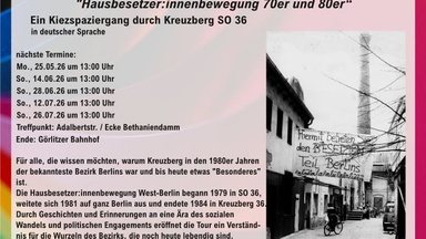 Kiezspaziergang durch das „widerständige SO36“