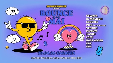 BOUNCE IN DEN MAI // EHRENFELD