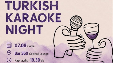 Turkish Karaoke Night 🥂🪩