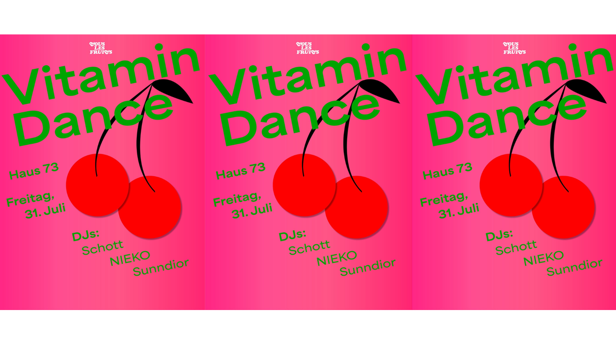 Titelbild der Veranstaltung VITAMIN D-ANCE 🍒