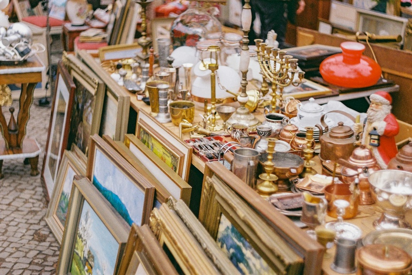 Flohmarkt an der Universität Essen