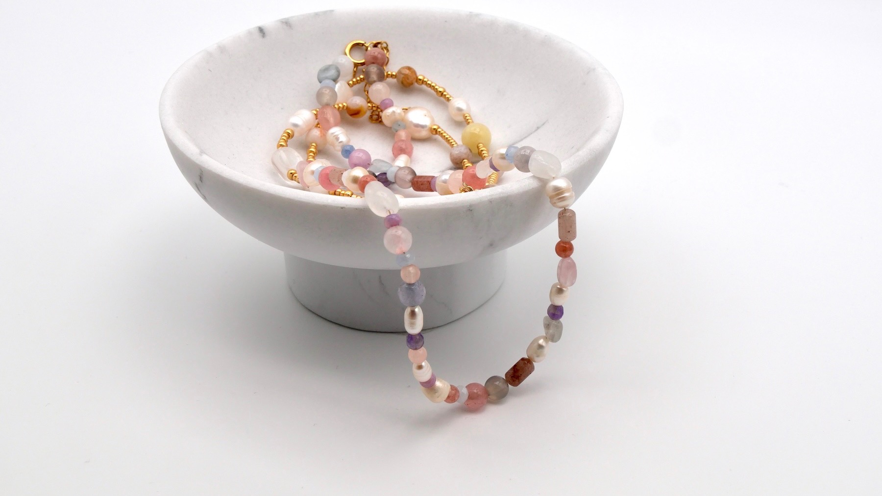 Perlenschmuck Halskette