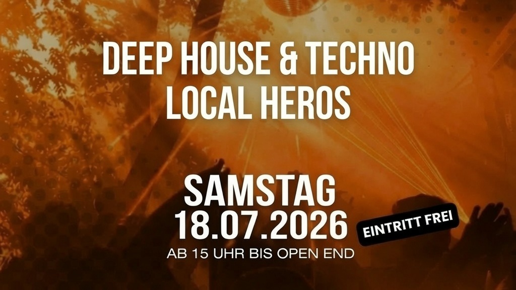 Käthe DAY`N`NIGHT I Out - & Indoor I Sat.18.07.26 I Deep House & Techno I Local Heros