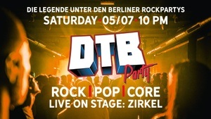 DTB PARTY I 3 Dancefloors I Liveband: ZIRKEL