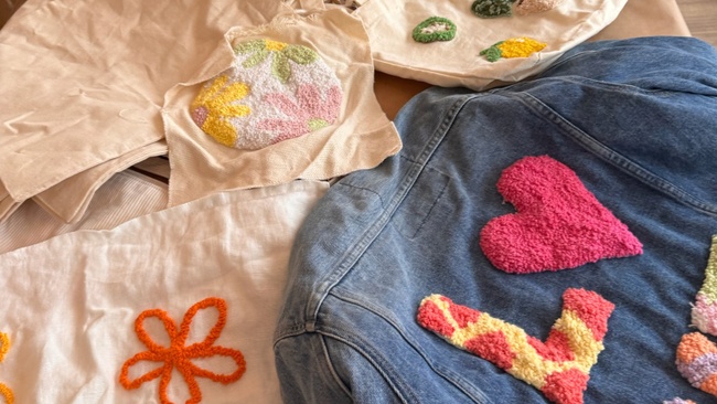 Punch Needling Workshop im Studio Calma Düsseldorf