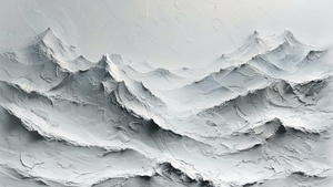 Textur-Gipfel: 3D-Berge Spachtelworkshop