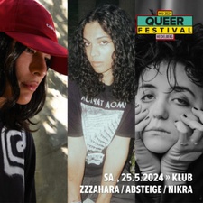 zzzahara, Absteige, NIKRA | Queer Festival Heidelberg | Karlstorbahnhof Heidelberg