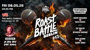 Roast Battle Berlin #43 - Round 8 - English Comedy