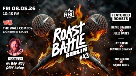Roast Battle Berlin #43 - Round 8 - English Comedy