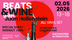 Beats&Wine am 02. Mai 2026!