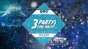 3 PARTYS EINE NACHT