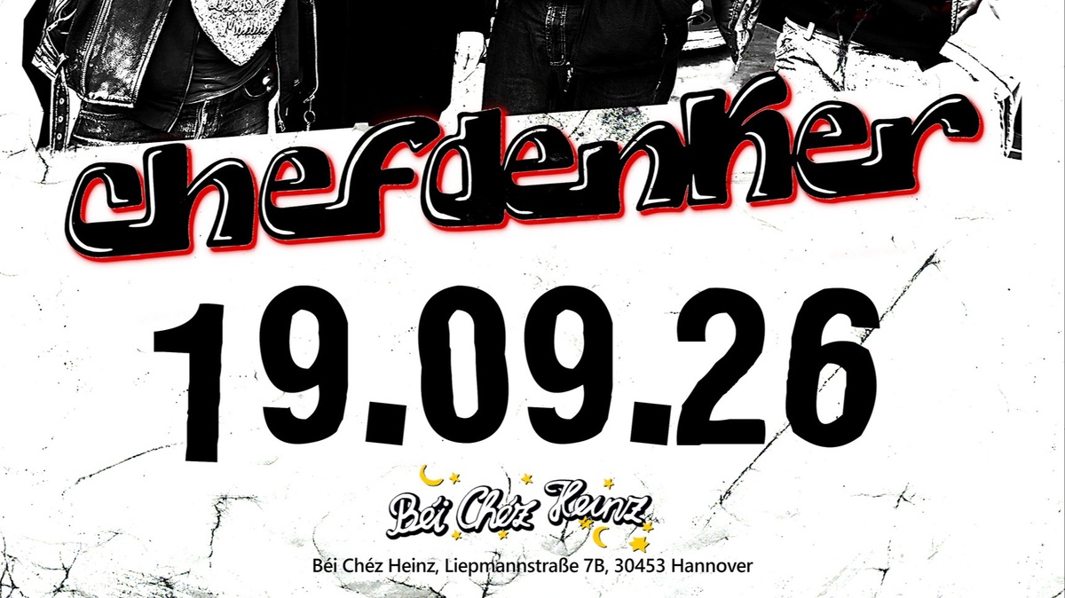 CHEFDENKER (Punk / Köln) + DETLEF (Punk / Köln)
