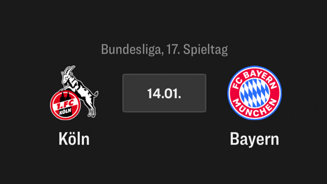 1. FC Köln - Bayern // LIVE (indoor)