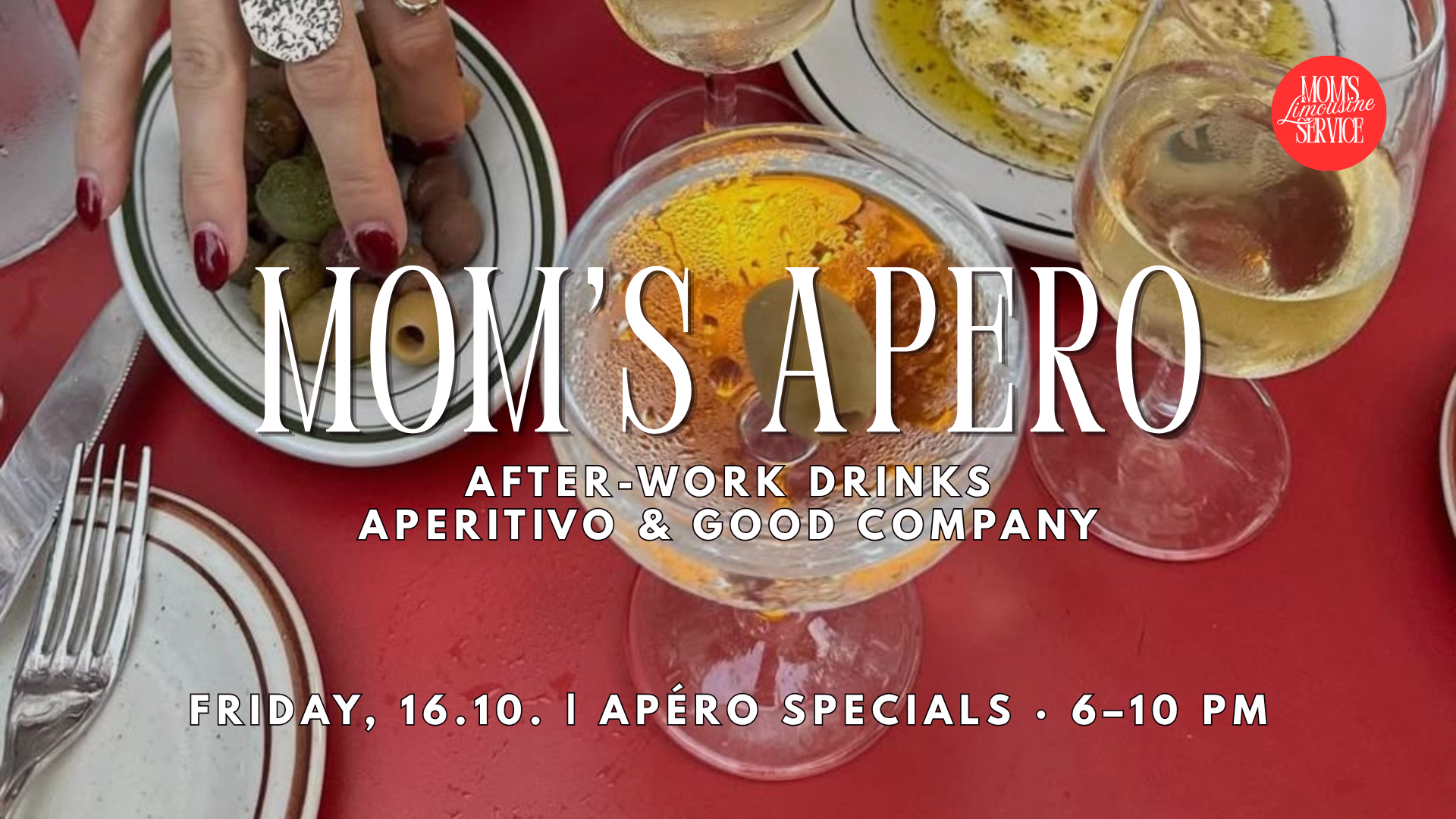 Mom’s Apéro 🍸 After-Work Drinks, Aperitivo & Good Company