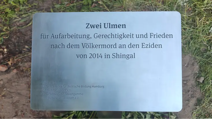 Gedenkveranstaltung zum Jahrestag des Völkermords an den Êzidinnen und Êziden