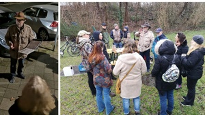 Glühweinwanderung Düsseldorf Wersten