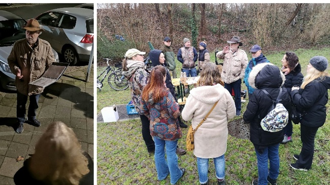 Glühweinwanderung Düsseldorf Wersten
