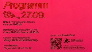 Neue Narrative Filmfestival: Tag 3 - Wall-E