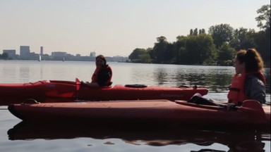 Kajakpaddeln am Montag