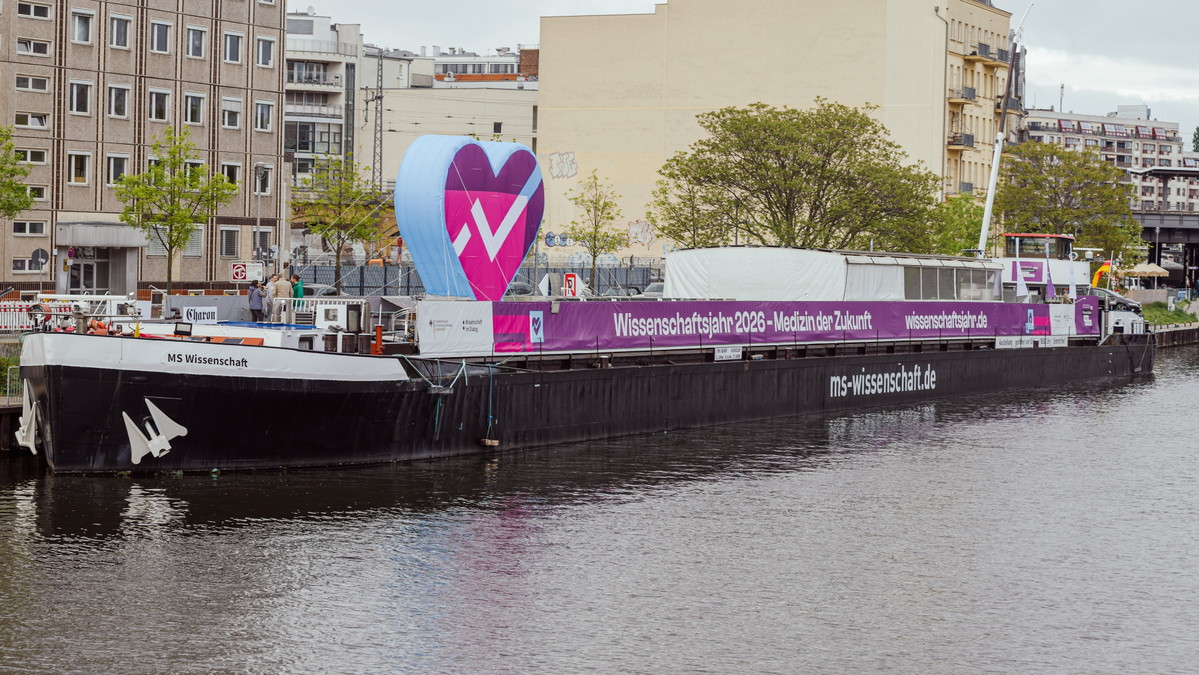 MS Wissenschaft in Köln: Die Ausstellung auf dem Frachtschiff