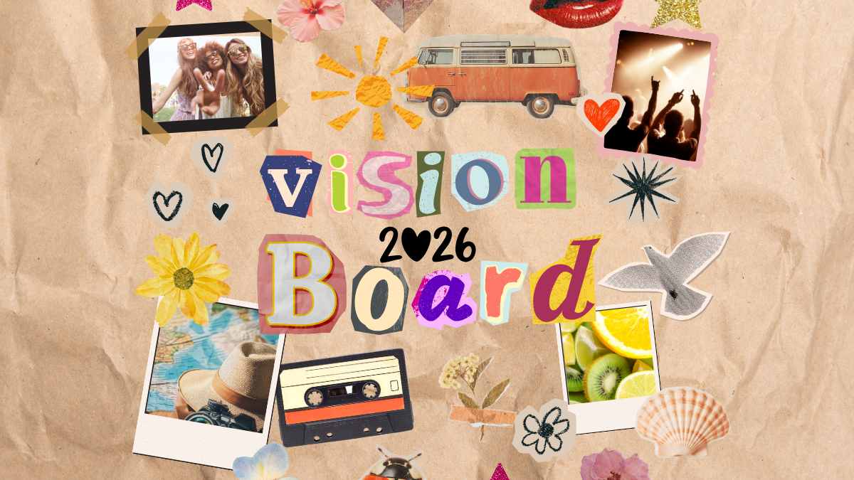 Vision Board gestalten - Dream it. Pin it. Live it.