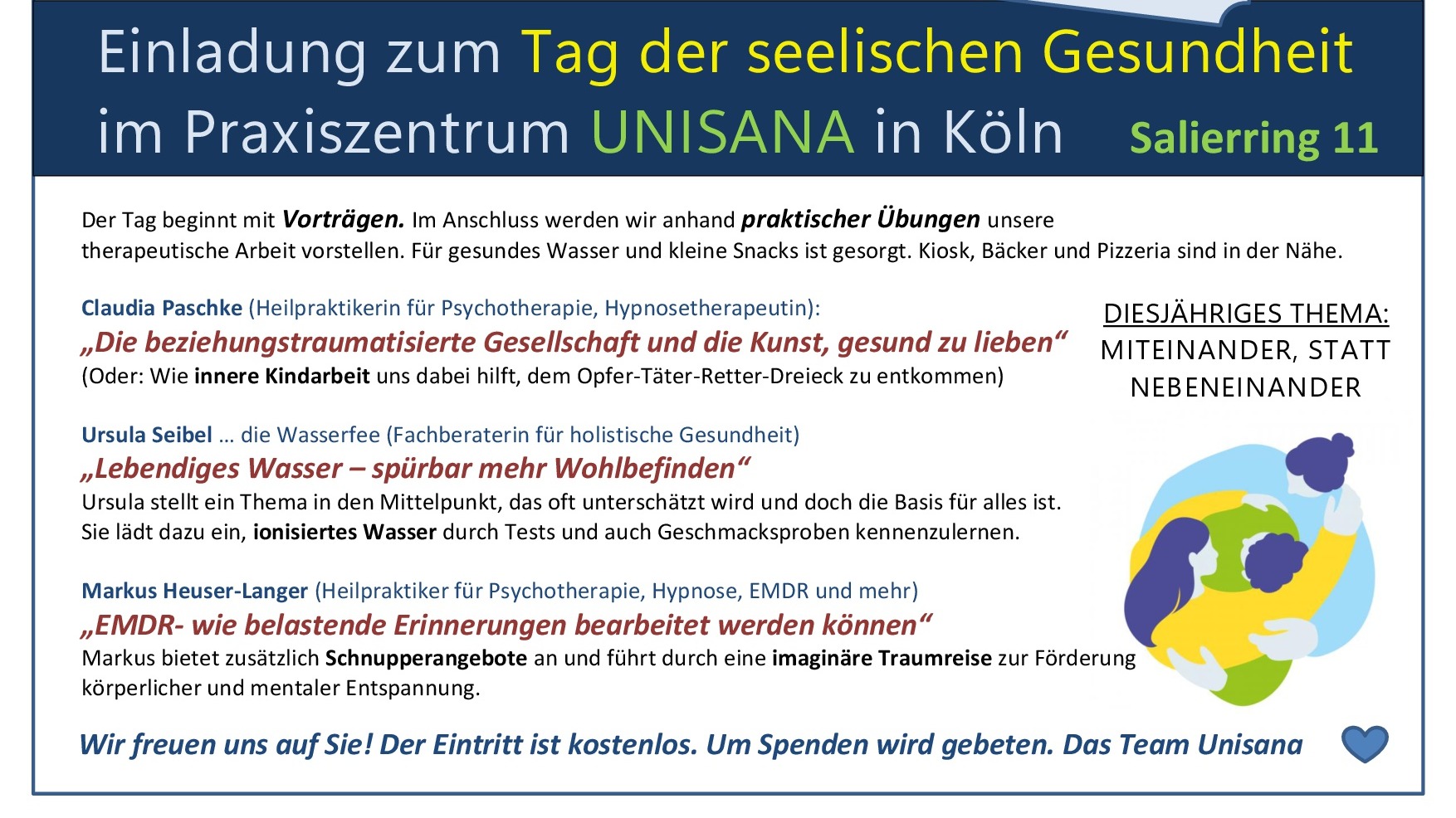Infotag zur Woche der seelischen Gesundheit