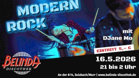 🎸 Modern Rock mit DJn Mo in der legendären Belinda