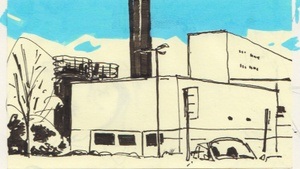 Urban Sketching im Juli mit Markus Gansel