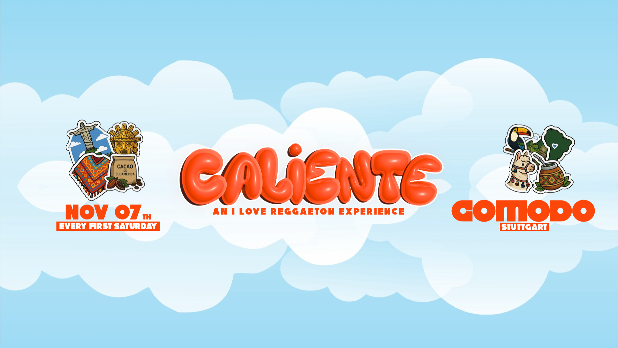 CALIENTE ❤️‍🔥 AN I LOVE REGGAETON EXPERIENCE | 07.11. @ COMODO STUTTGART | REGGAETON & PERREO